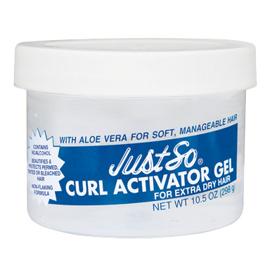JUST SO Curl Activator Gel with Aloe Vera - J. Strickland Hair Care Products JUST SO Curl Activator Gel with Aloe Vera - J. Strickland Hair Care Products