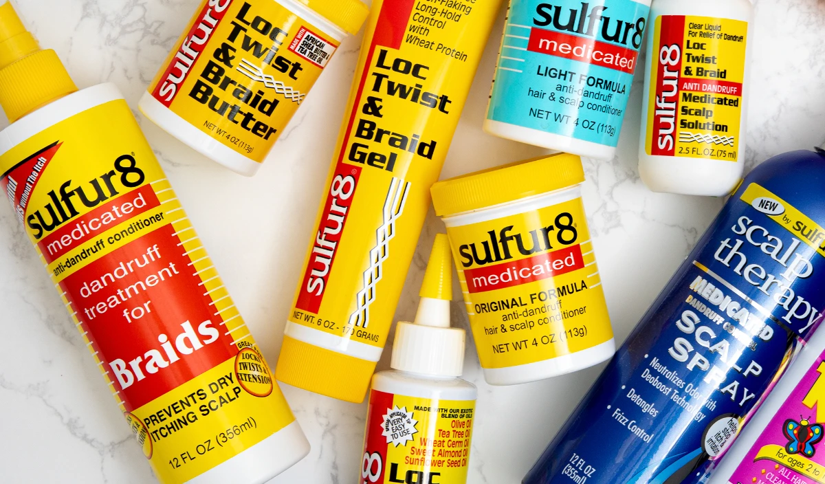 Sulfur8 product line photo.